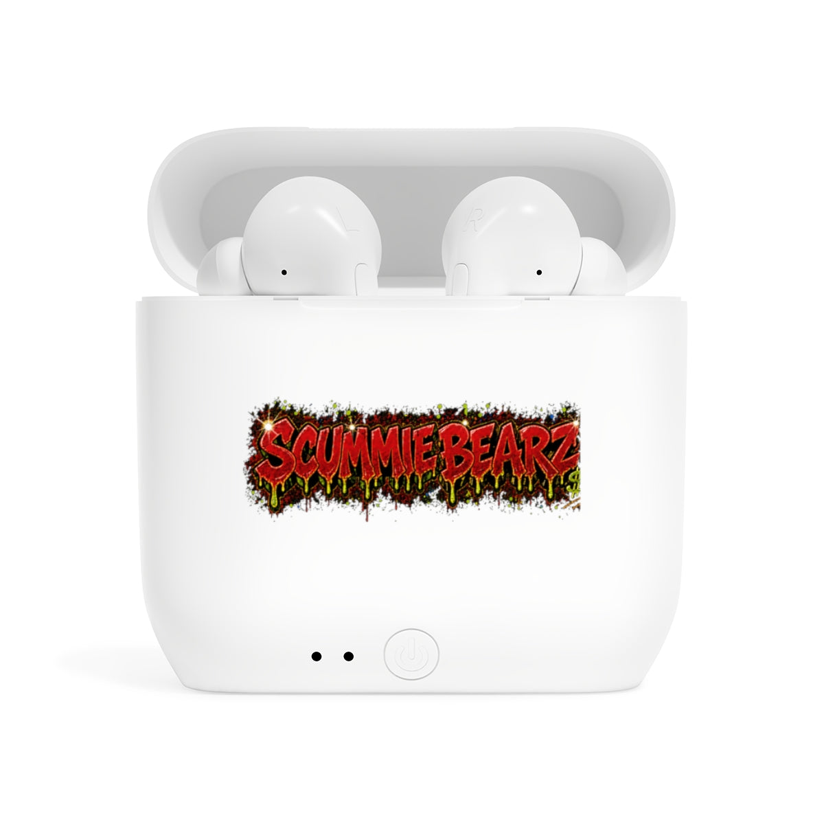 Essos Wireless Earbuds-RED LOGO-SCUMMIEBEARZ™️
