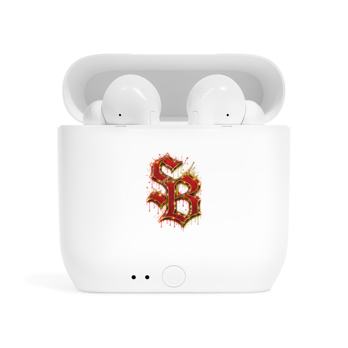 Essos Wireless Earbuds-RED SB LOGO-SCUMMIEBEARZ™️