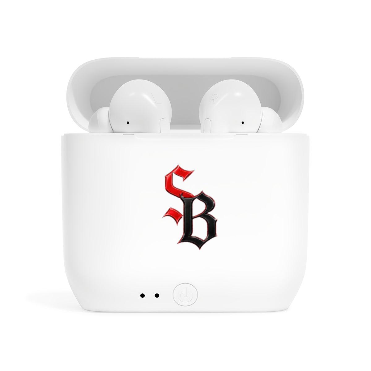 Essos Wireless Earbuds-RED/BLACK SB LOGO-SCUMMIEBEARZ™️