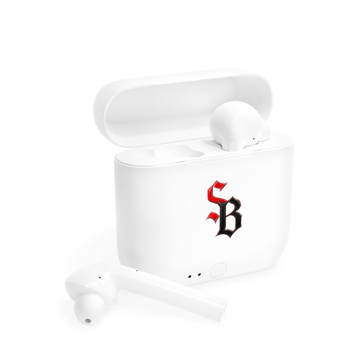 Essos Wireless Earbuds-RED/BLACK SB LOGO-SCUMMIEBEARZ™️