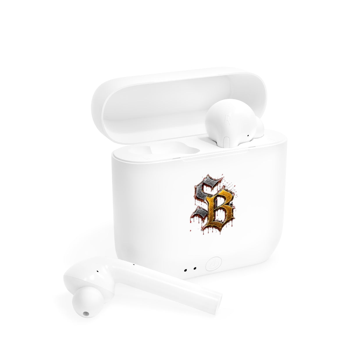 Essos Wireless Earbuds-SILVER/GOLD SB LOGO-SCUMMIEBEARZ™️