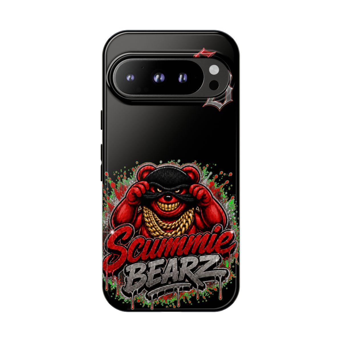♦️RED LOGO♦️ Tough Cases-SCUMMIEBEARZ™️