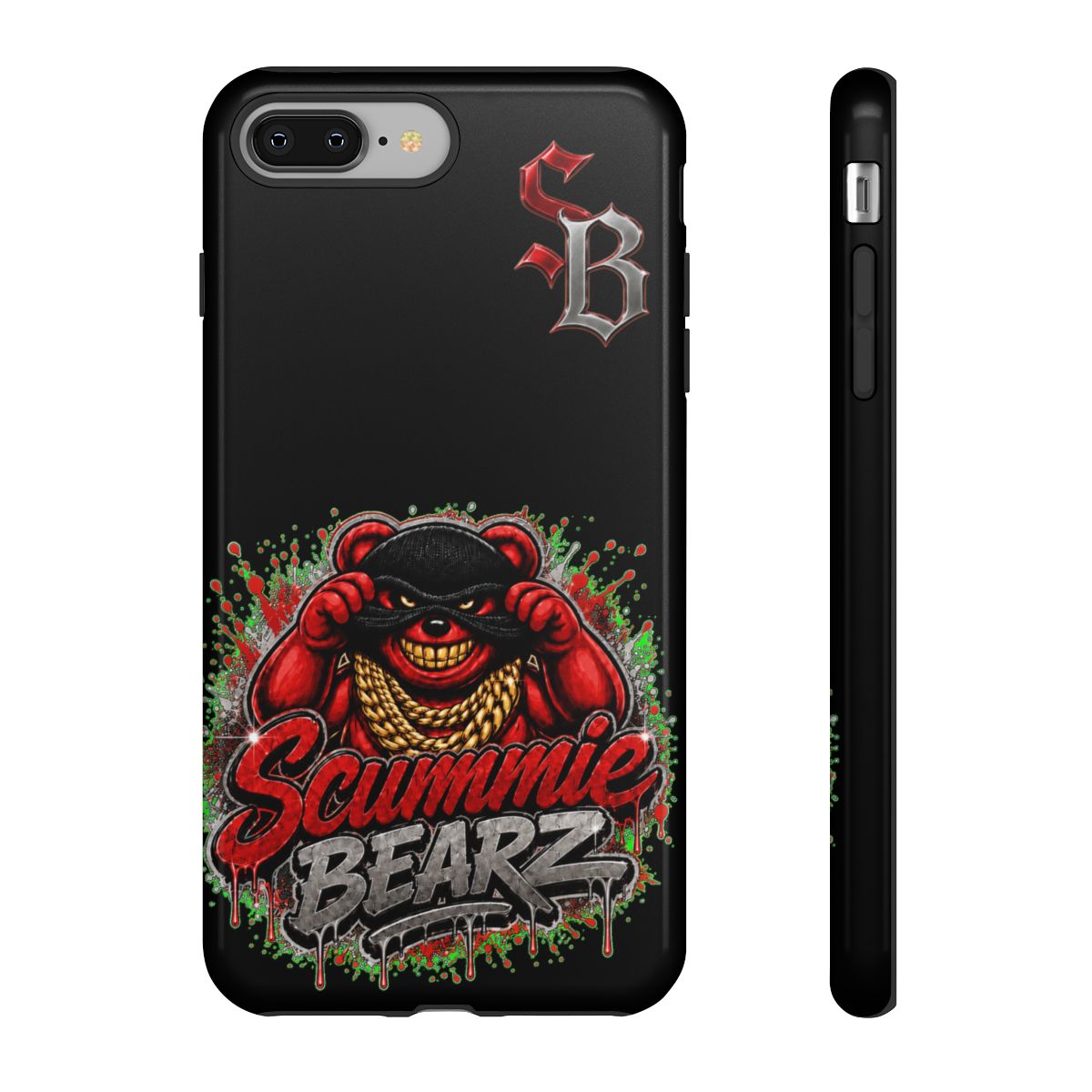 ♦️RED LOGO♦️ Tough Cases-SCUMMIEBEARZ™️