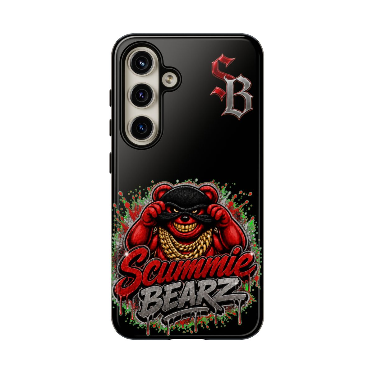 ♦️RED LOGO♦️ Tough Cases-SCUMMIEBEARZ™️