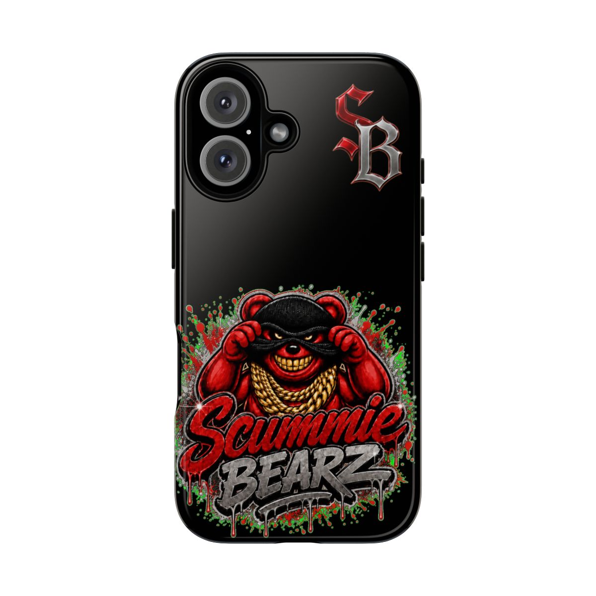 ♦️RED LOGO♦️ Tough Cases-SCUMMIEBEARZ™️