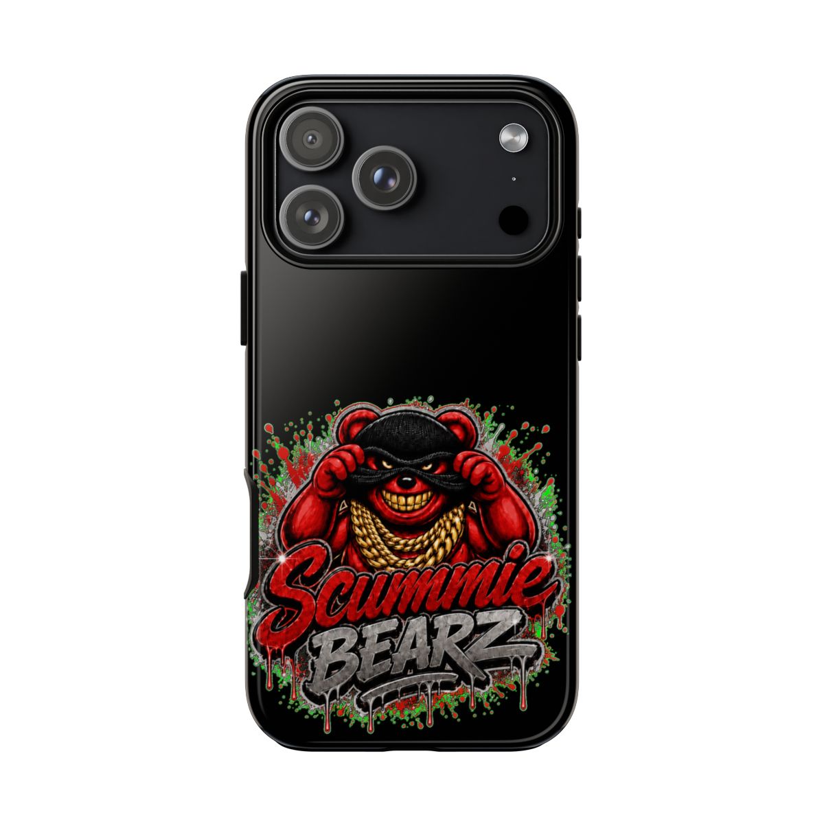 ♦️RED LOGO♦️ Tough Cases-SCUMMIEBEARZ™️