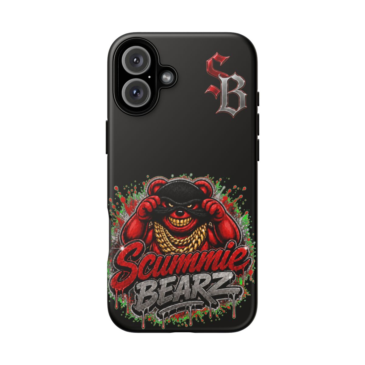 ♦️RED LOGO♦️ Tough Cases-SCUMMIEBEARZ™️