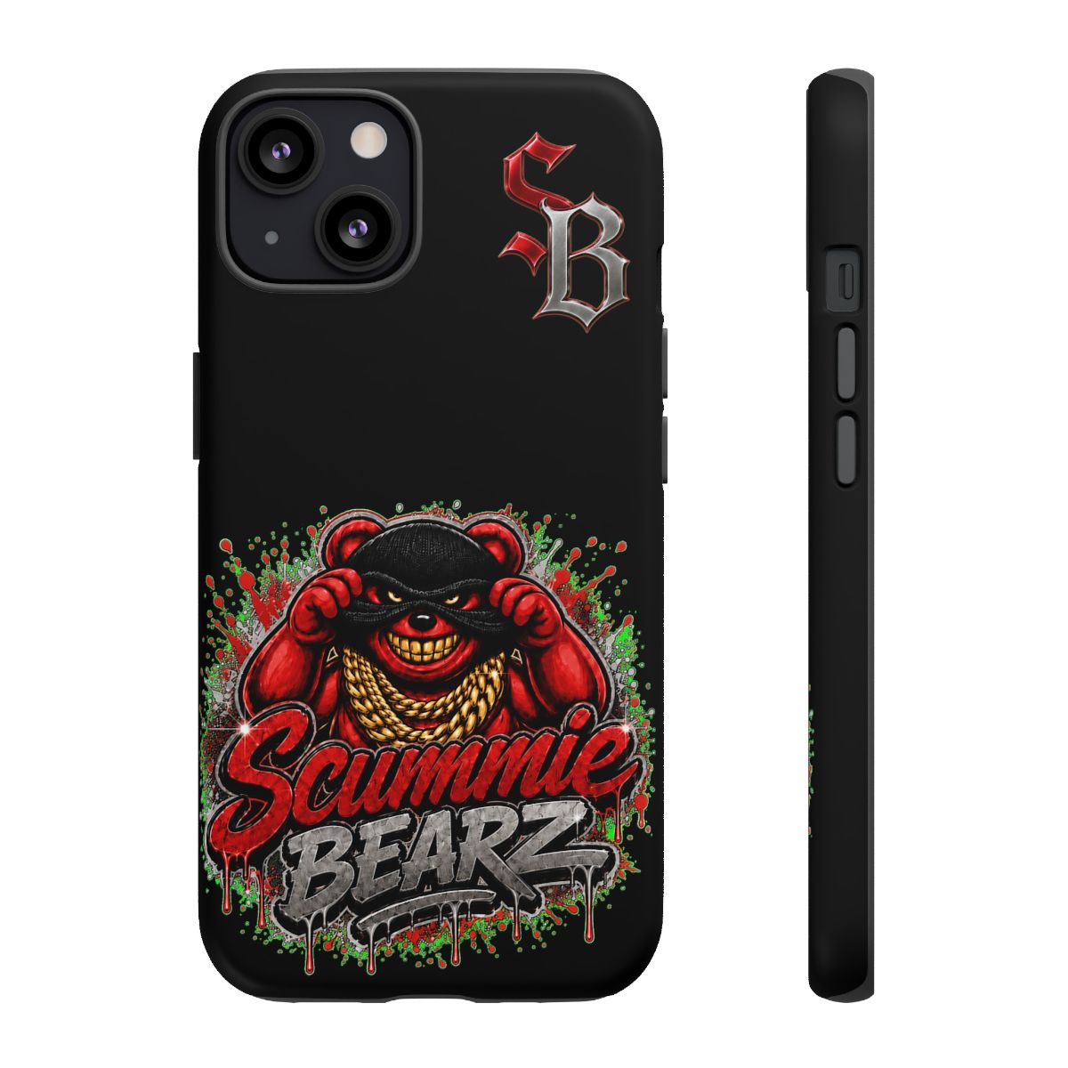 ♦️RED LOGO♦️ Tough Cases-SCUMMIEBEARZ™️