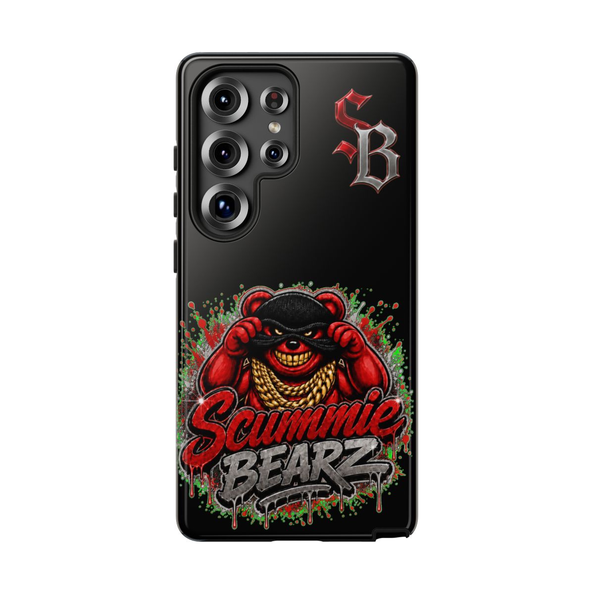 ♦️RED LOGO♦️ Tough Cases-SCUMMIEBEARZ™️