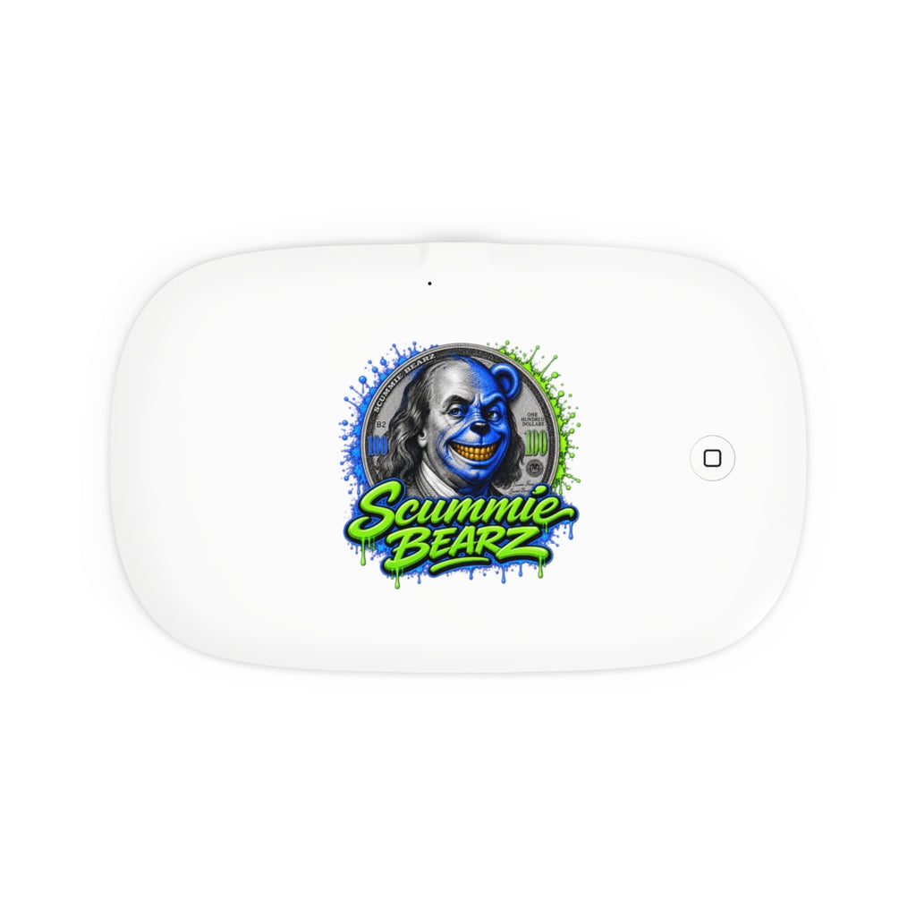 UV Phone Sanitizer and Wireless Charging Pad-BENJAMIN FRANKLIN LOGO-SCUMMIEBEARZ™
