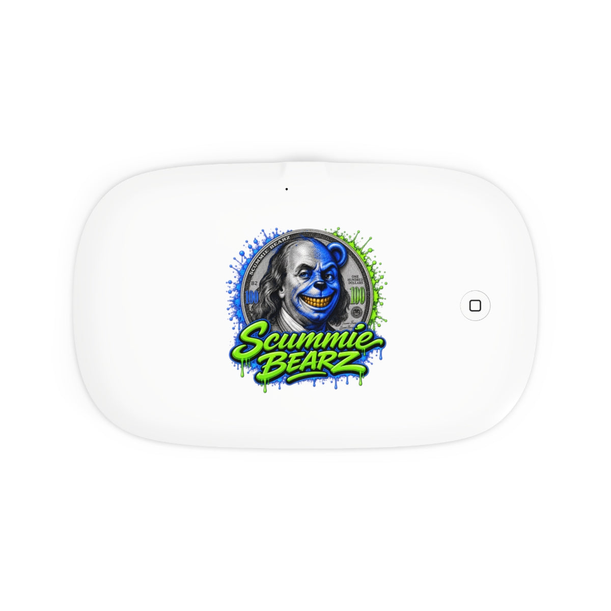 UV Phone Sanitizer and Wireless Charging Pad-BENJAMIN FRANKLIN LOGO-SCUMMIEBEARZ™