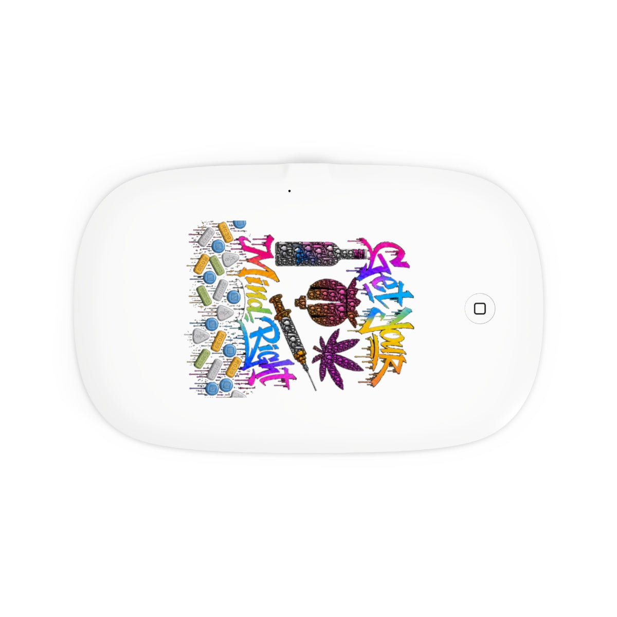 UV Phone Sanitizer and Wireless Charging Pad-GET YOUR MIND RIGHT-SCUMMIEBEARZ™️