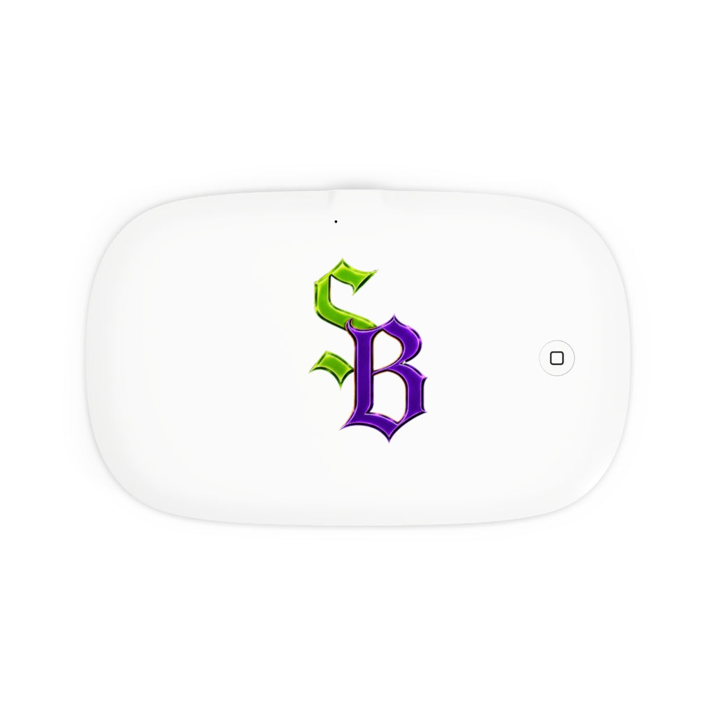 UV Phone Sanitizer and Wireless Charging Pad-GREEN🟢/BLUE🔵SB LOGO-SCUMMIEBEARZ™️