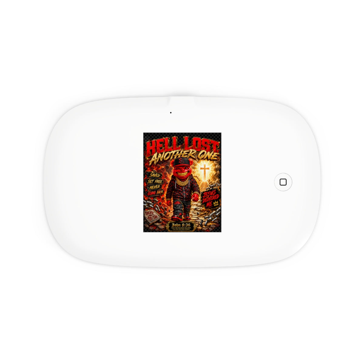 UV Phone Sanitizer and Wireless Charging Pad-HELL LOST ANOTHER ONE-SCUMMIEBEARZ™