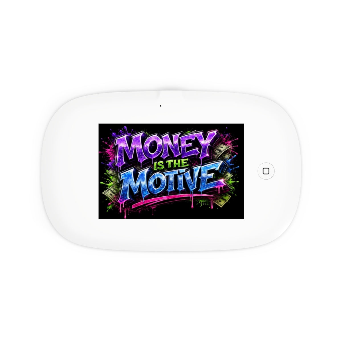 UV Phone Sanitizer and Wireless Charging Pad-MONEY IS THE MOTIVE-SCUMMIEBEARZ™️