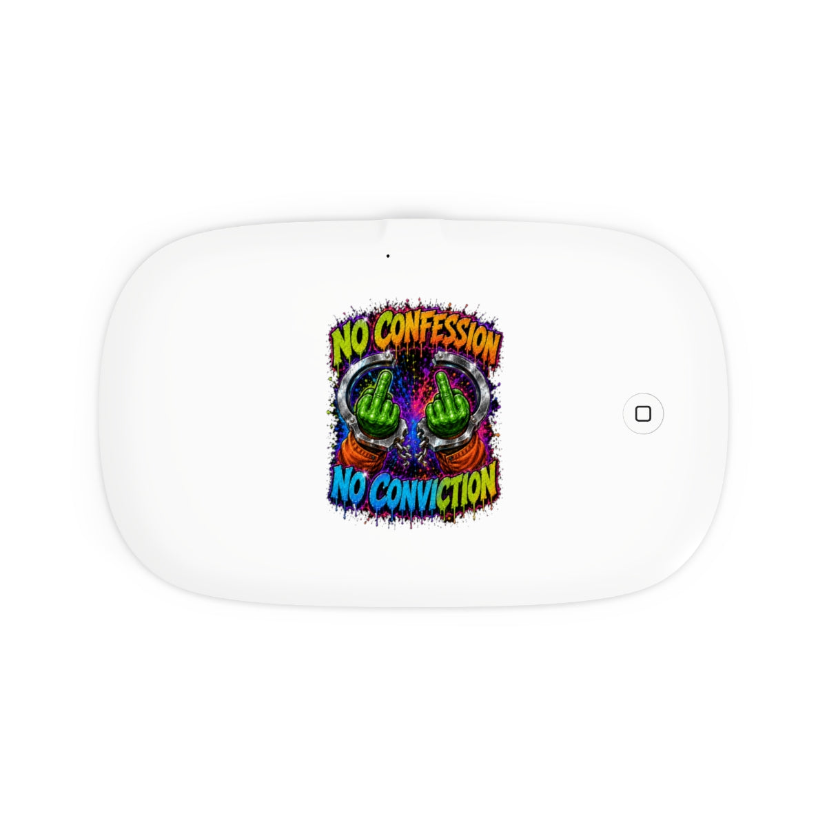 UV Phone Sanitizer and Wireless Charging Pad-NO CONFESSION NO CONVICTION-SCUMMIEBEARZ™️