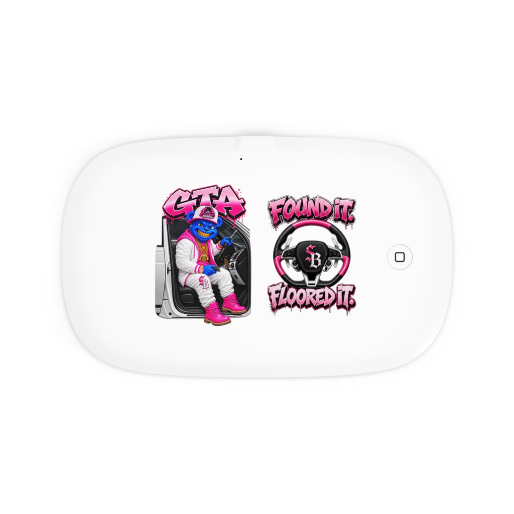 UV Phone Sanitizer and Wireless Charging Pad-PINK GTA-SCUMMIEBEARZ™️