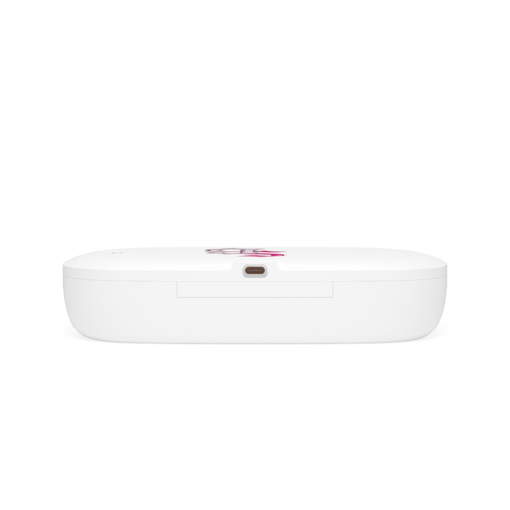 UV Phone Sanitizer and Wireless Charging Pad-PINK/SILVER SB LOGO-SCUMMIEBEARZ™