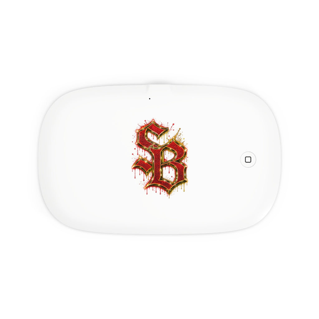 UV Phone Sanitizer and Wireless Charging Pad-RED/YELLOW SB LOGO-SCUMMIEBEARZ™