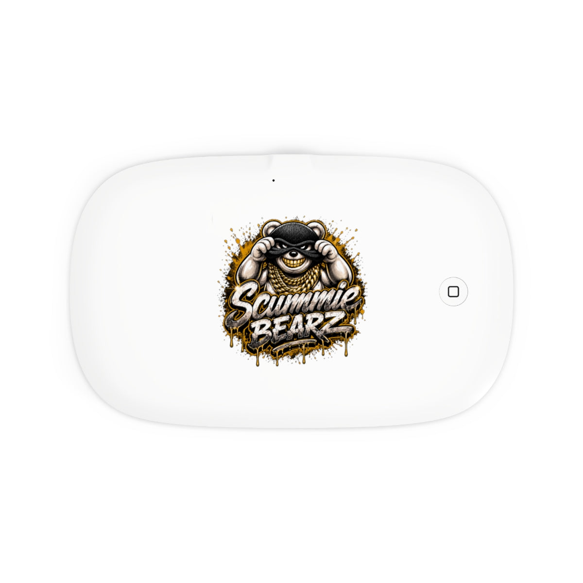 UV Phone Sanitizer and Wireless Charging Pad-STEALING CANDY FROM A BABY MASK LOGO-SCUMMIEBEARZ™️