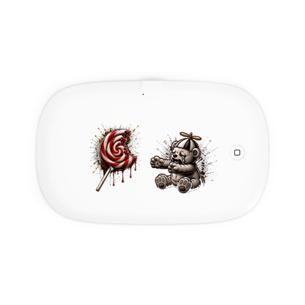 UV Phone Sanitizer and Wireless Charging Pad-STEALING CANDY FROM A BABY-SCUMMIEBEARZ™️